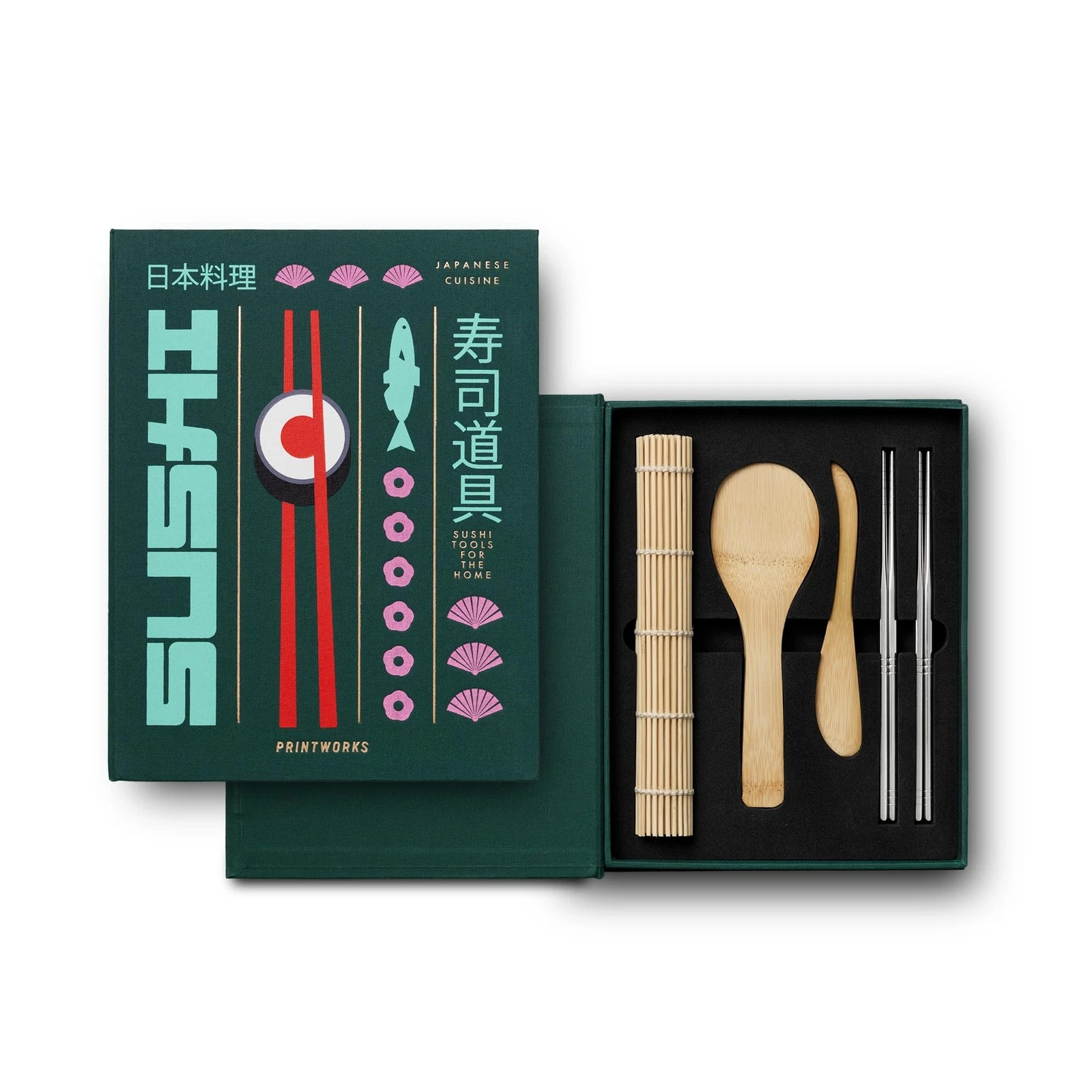 The Essentials, Sushi Tools – Sushi Making Kit with Roller, Rice Paddle, Spre...
Opens in a new wind