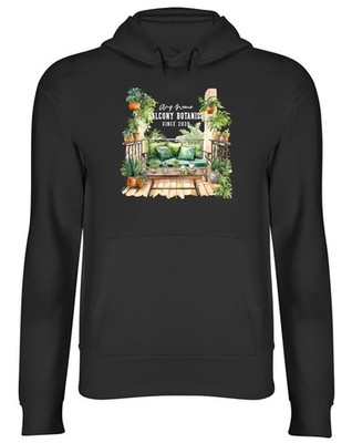 Personalisierter Hoodie Balkon Botaniker Gärtner Bauer Herren Damen Kapuze Oberteil
