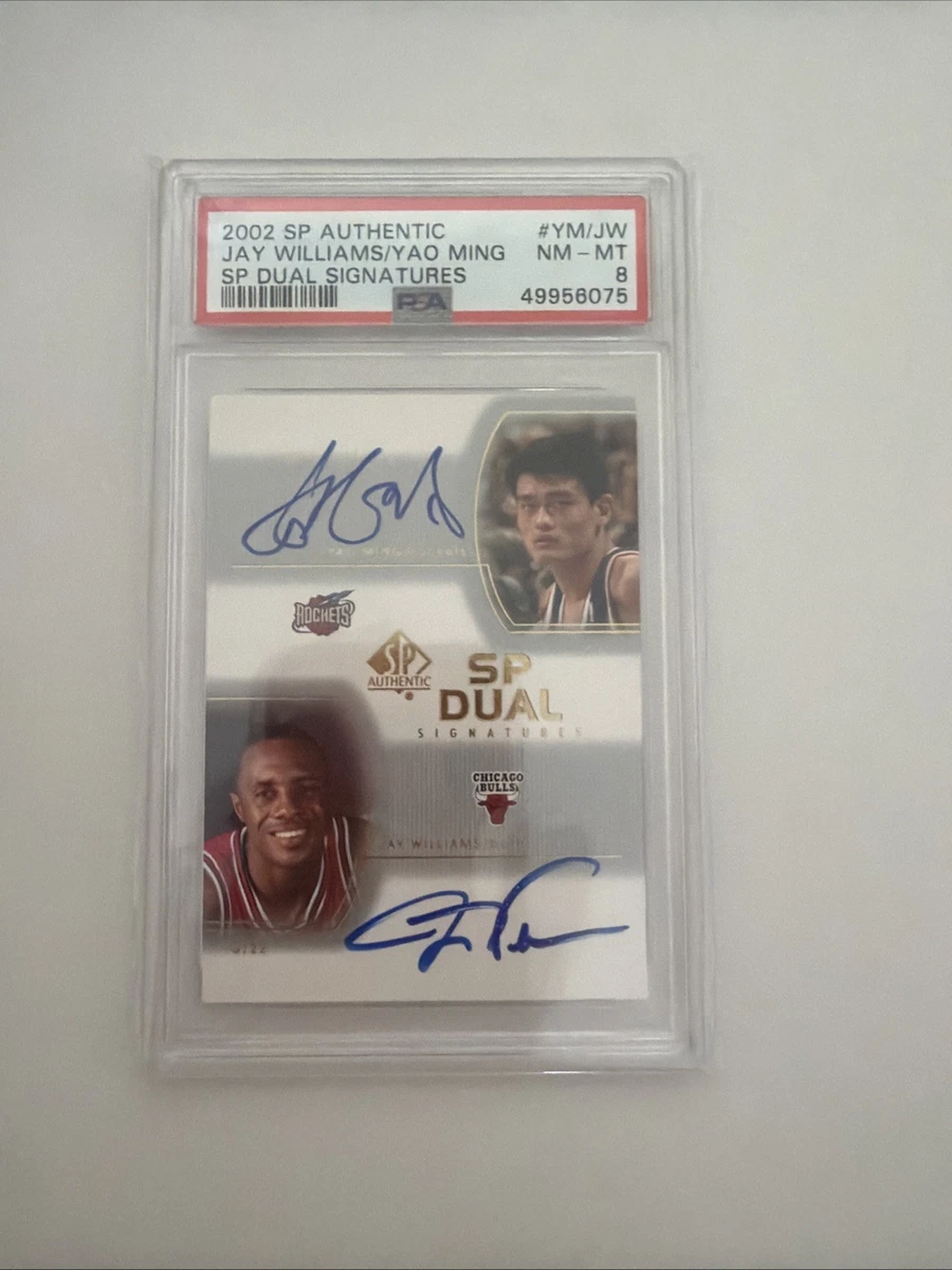 Yao Ming Basketball Autographed Sports Trading Cards & Accessories