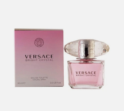 Pink Versace Bright Crystal Toilette, Perfume for Women, 3 Oz