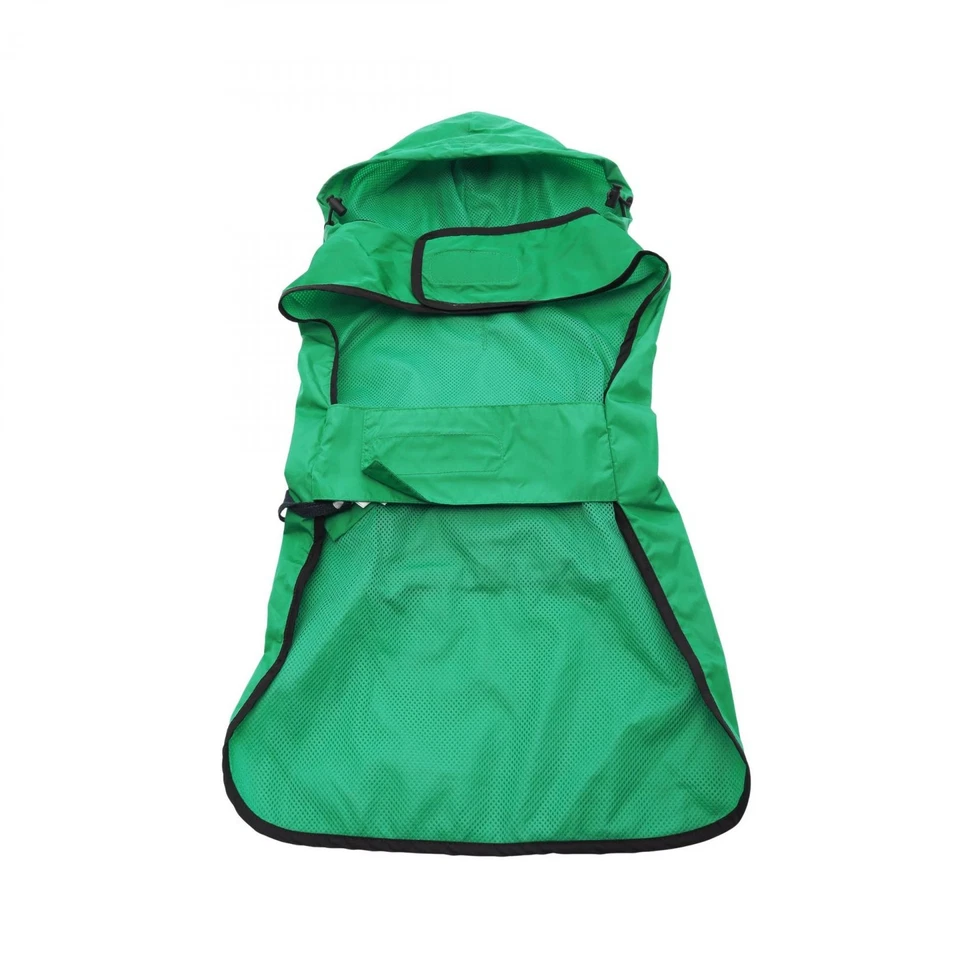 Impermeable MONCLER MANTELLA Perro 3G60600541558922 Nylon Verde NUEVO Foto 2 de 4