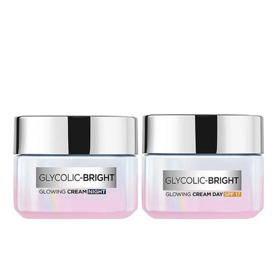 Paris Glycolic Bright Day Cream SPF 17 + Night Cream Combo Pack  50ml + 50ml