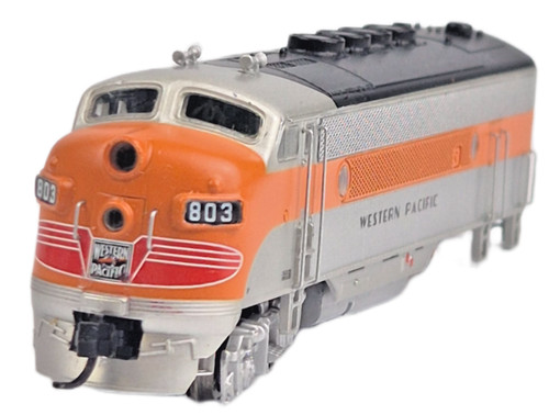 Intermountain 69110-03 EMD F3A Spur N Western Pacific Silver Runner Originalverpackt Lesen. | Zustand: Used
