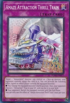 YuGiOh Amaze Attraction Thrill Train POTE-EN077 Common Englisch NM 1st