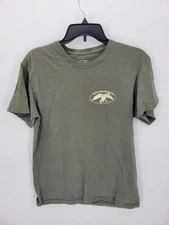 Duck Commander Shirt Adult Medium Green Quack Quack Jack Crew Neck