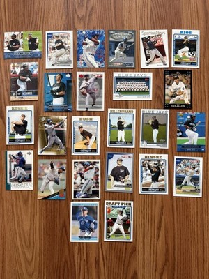 Toronto Blue Jays Baseball Card Lot 30+   Halladay Delgado Wells Inserts