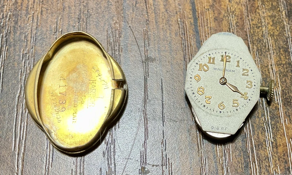 Waltham wrist watch Good Balance Model L-6.5  15 Jewel Grade No. 665 - Image 2 of 4