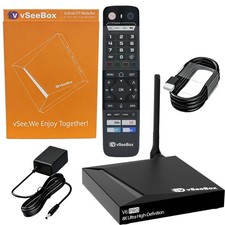 vSeeBox V6 Pro Smart TV Box Voice Remote Authorized Distributor