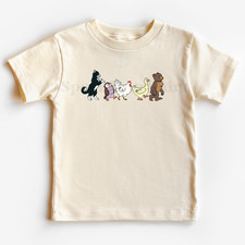 Little Bear Cat Owl Hen Duck Animated 90s Retro Television Show Toddler T-Shirt