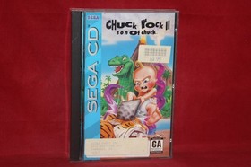 Chuck Rock II: Son of Chuck (Sega CD, 1993) CIB, Complete