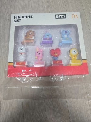 BT21 x McDonalds Figurine Set New Sealed Official BTS Complete Collection