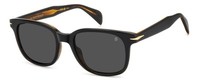 David Beckham Sonnenbrille Db 1177/S 05K/2K Schwarz Grau Herren