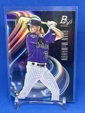 2018 Bowman Platinum Ryan McMahon #74 Rookie Card Colorado Rockies ⚾️-1. rookie card picture