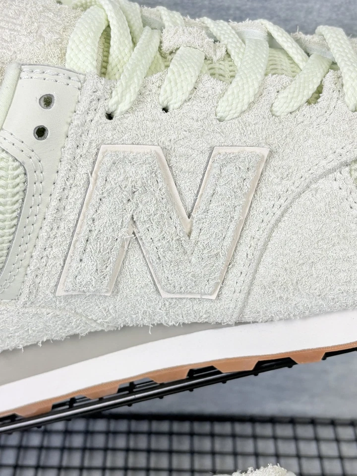 Zapatillas New Balance 574 para mujer 11 B gris verde menta gamuza estilo de vida suela de goma Foto 4 de 4