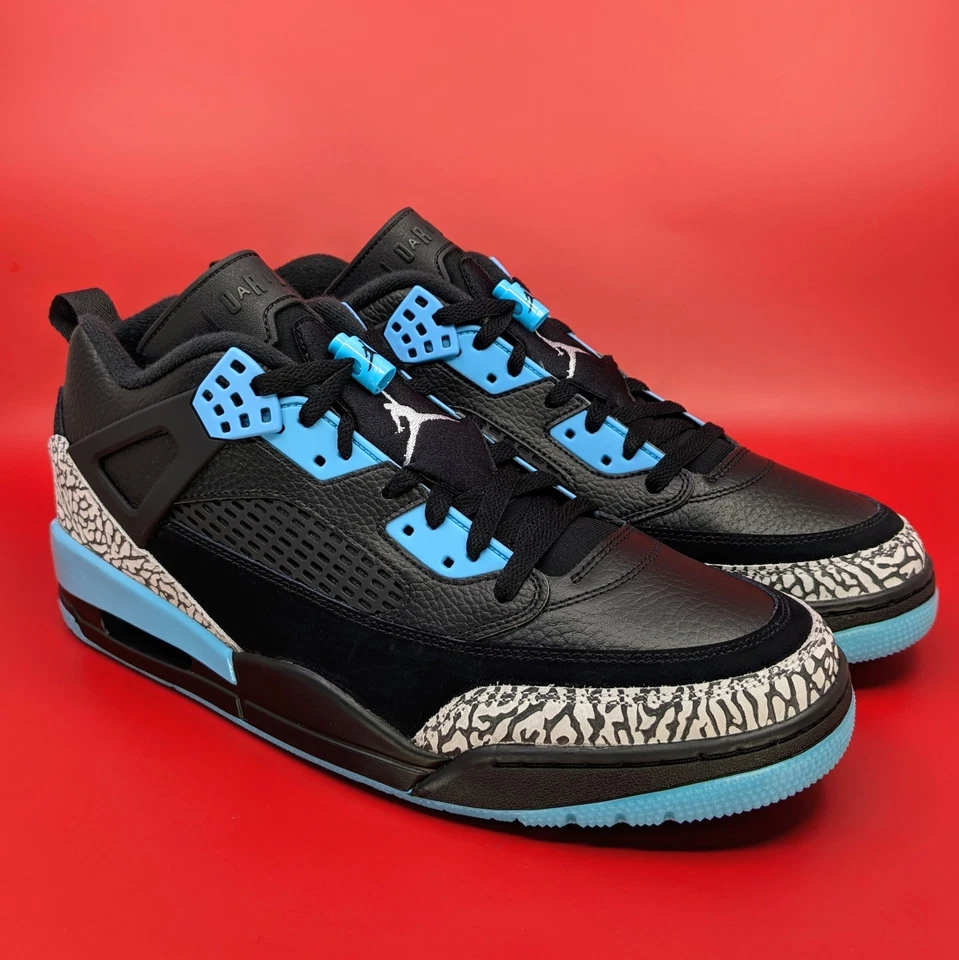 Air Jordan Spizike Gamma Blue Black Low Mens Size 13 FQ1759-005 Nike Shoes - Image 2 of 4