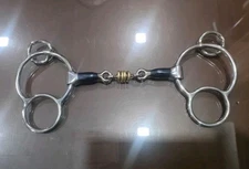 All Purpose Horse Bit, 5" Jointed Swivel Port Mouth