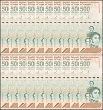 Venezuela 500 Bolivar Digitales, 2023, P-121, UNC 500 Million Soberano X 20 PCS