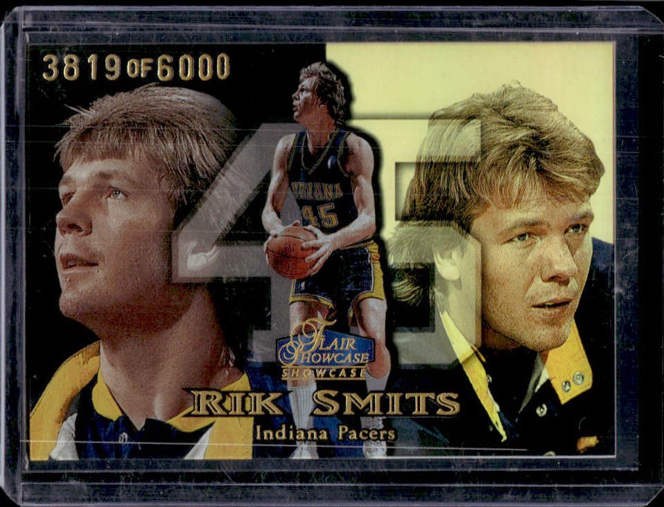 1998-99 Fleer Flair Showcase Rik Smits Row 1 #/6000 Pacers