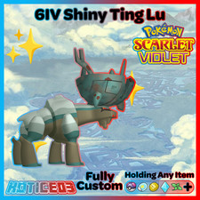✨ Shiny Ting-Lu 6IV ✨ Pokemon Scarlet & Violet 🚀 Fast 🚀