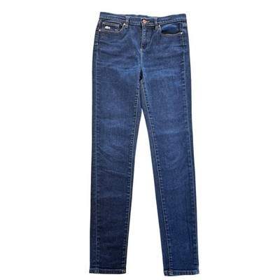 LaCoste Live Blue Skinny Jeans Women s 28 x 31 Dark Wash Stretch Preppy