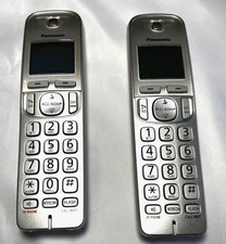 New Panasonic KX-TGC222S Phone DECT 6.0 Plus Digital Cordless Answering System