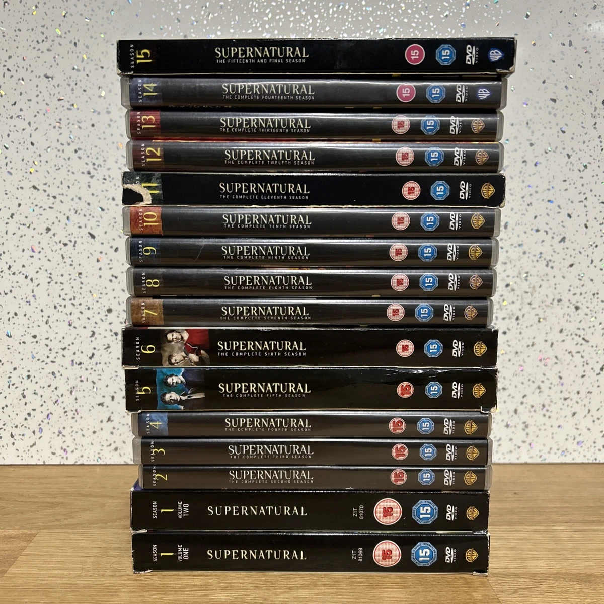 Supernatural (2005 TV series) Complete Series Box Set DVDs & Blu