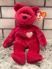 TY Beanie Baby, "Valentina" The Bear, 1998