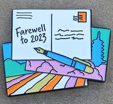Last First 2023-2024 Geocoin  Tag Set - Activated  Adoptable - 3 Trackables