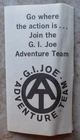 GI JOE ADVENTURE TEAM 1971 PROMOTIONAL MEMBERSHIP PAMPHLET ORIGINAL VINTAGE
