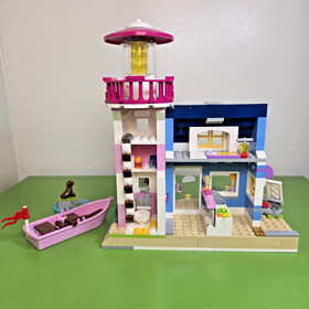 LEGO Friends: Heartlake Lighthouse (41094) Complete W/ Minidolls & Instructions 