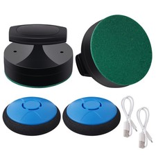 Rechargeable Floating Air Hockey Pucks and Paddles, Electric Air Hockey Set f...