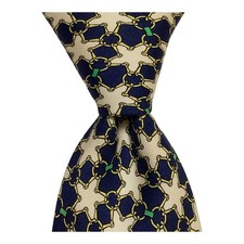 HERMES 7522 IA Mens 100% Silk Necktie FRANCE ...