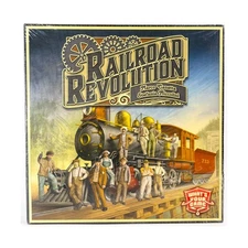 What's Your Game Boardgame Railroad Revolution Box VG/EX