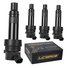 Set of 4 Ignition Coils for 1.6 L4 Kia Soul Rio Hyundai Accent UF652  for