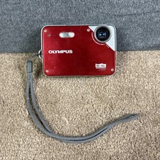 Olympus X-Series X-560WP 10.0MP Camera Please READ Repair or parts ONLY Red