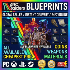 ARC Raiders Blueprints ALL ITEMS - PC PS5 Xbox - Fast Delivery - 100% Safe Cheap