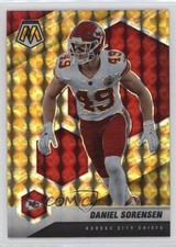 2021 Panini Mosaic Reactive Yellow Mosaic Prizm Daniel Sorensen #7 0w8