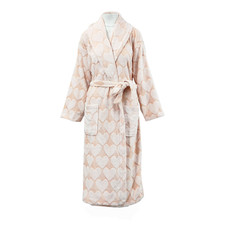 M&S Collection Fleece Heart Print Dressing Gown