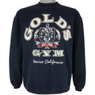 Vintage 1990s Golds Gym California Sweatshirt Bodybuilding Fitness Crewneck