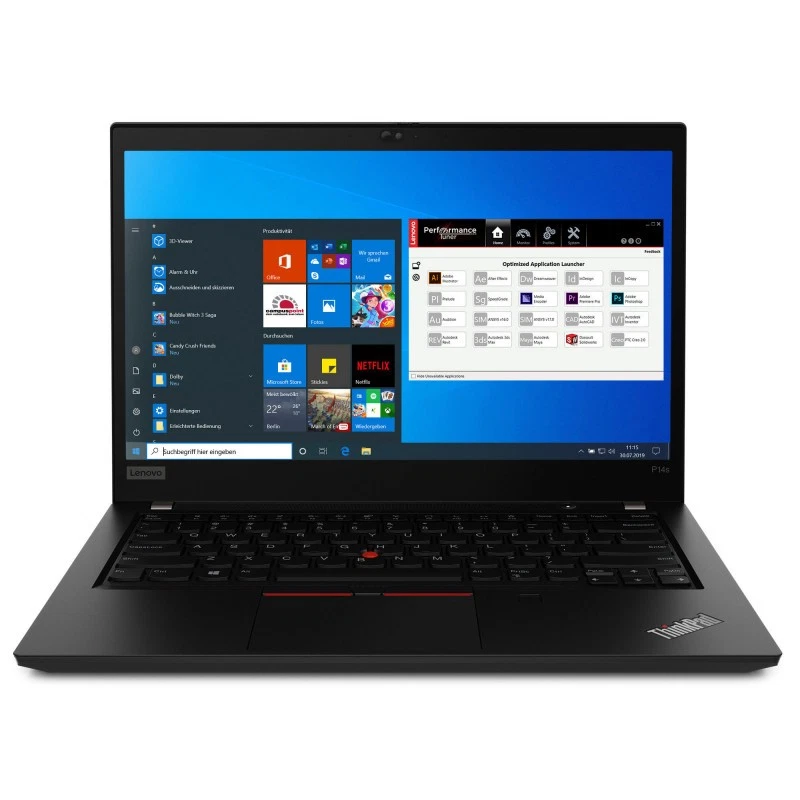 Lenovo ThinkPad P14s G2 · Ryzen 7 5850U · 16GB · 512GB, foto 4 di 5