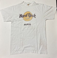 Vintage 90s Hard Rock Maui T-Shirt Mens Large USA Made Crewneck Single Stitch