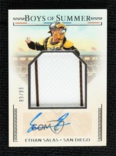 2024 Panini Boys of Summer 89/99 Ethan Salas #JMS-ES Auto 1n2n
