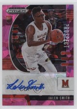 2020-21 Panini Prizm Draft Picks Prospect Pink Ice Jalen Smith #PA-JS Auto 05k6