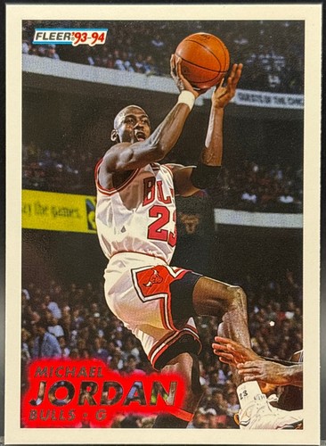 Michael Jordan #28 1993 Fleer card