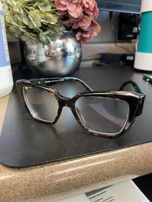 Prada PR 09ZV Tortoise Eyeglasses Frames 51mm 17mm 140mm