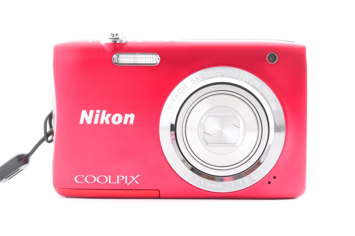 Nikon Coolpix S2900 Red Near Mint Compact Digital Camera