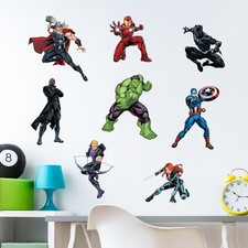 Wall Palz 81144 Avengers Wall Decals Set Of 8 Hulk Iron Man Captain America Wall Palz 81144 Avengers Wall Decals Set Of 8 Hulk Iron Man Captain America