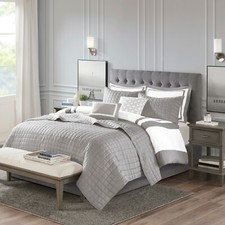Madison Park Heritage 8 Piece Comforter and Quilt Set Collection