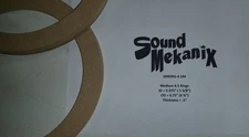 MDF Speaker / Spacer Rings, 6 1/2" MEDIUM Size 1/2" Thick One Pair Made In USA