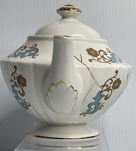 STUNNING VINTAGE WOOD & SONS ELLGREAVE MARLBORO ENGLISH TEAPOT MADE IN ENGLAND - Picture 5 of 12